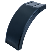 Halvskjerm for tilhenger DOMAR DR1012202 hjulbue 384/200mm venstre