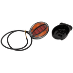 FRISTOM FT-355 LED universal baklykt med sidemonteringsbrakett