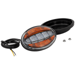 FRISTOM FT-356 LED universal frontlampe med hus for innfelt montering