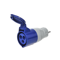 Adapter med stikkontakt for CEE 16A med jordkontakt ProPlus 373518