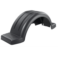 Skjerm for båthenger 14" DOMAR D20430 hjulbue 1080/255mm