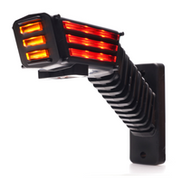 WAŚ 2554L W297.4.1 SPOT LED-markeringslykt, venstre, på bom