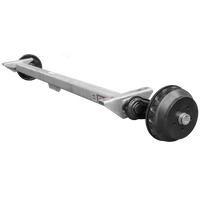 KNOTT VGB18MV bremset aksel for tilhenger/transportør 1800 kg 1850 mm 2320 mm 5x112