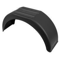 Tilhengerskjerm 15-16" DOMAR D20140 flat hjulbue 800/240mm