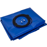 Flatt deksel  presenning for tilhenger 261x138cm LORRIES P375-2614/1 og P375-2614/2