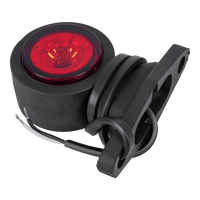 FRISTOM FT-009A LED-markeringslampe, universal, på gummiarm