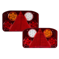 HORPOL LZD 844 + LZD 845 baklykter 6 funksjoner venstre + høyre