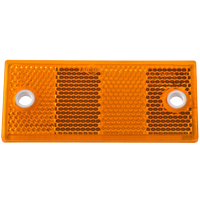 Gul refleks 90x40 mm med hull