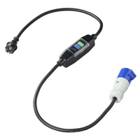 Schuko/CEE-adapterkabel ProPlus 373589V01DE differensialsikring 150 cm