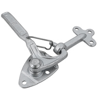 Venstre sidekobling med WINTERHOFF WV 20-L + WVG 20-A feste, komplett tilhengersidelukking