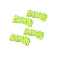 Sett med fire ProPlus barduner 361802 fluorescerende liner for et 4m telt