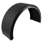 Skvettskjerm for tilhenger 19,5-24,5" DOMAR DK1680 hjulbue 1300/430 mm