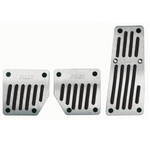 LAMPA TOURING BLACK PILOT pedalbeskyttere i aluminium med sklisikker gummi