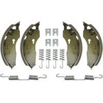 Bremsesko for aksler AL-KO 160x40 med et sett UNITRAILER fjærer