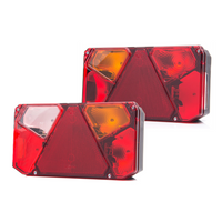 Baklykter WAŚ W125L+W125P 7 funksjoner venstre+høyre