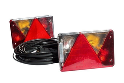 ASPÖCK baklykter + MANTES sele 4,1m 7-PIN