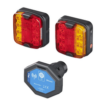ProPlus LED 7-PIN baklykter 4 funksjoner venstre + høyre, magnetisk, Bluetooth