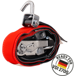 HEFFA CARLINE 130 bergingsbil transportbelte hjulsikringsbelte 2,8m/35mm/3t VDI 2700