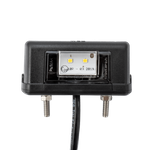 WAŚ W52 LED-nummerskiltlampe med en 1m kabel og Click-In-kontakt