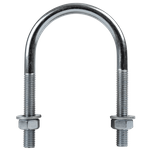 M12 U-bolt med muttere og skiver 77/138