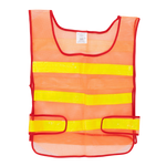 HERMON XXL oransje refleksvest med borrelås på siden