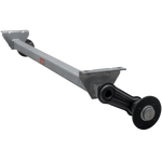 KNOTT VG7-L ubremset aksel for UNITRAILER henger 750kg 1260mm 1560mm 4x100