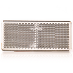 Refleks 96 x 42 mm, front med tape