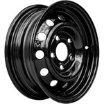 Stålfelg UNITRAILER henger svart 5,5Jx13"H2 5x112 ET:30