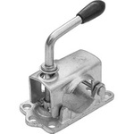 Støttehjulsklemme, støpejernsklemme 48 mm, forsterket Winterhoff