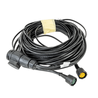 MANTES elektrisk installasjon tilhenger sele 8m 13 PIN PLUG BAJONET 2x 8 PIN