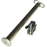 Sett: Fast propell RSR 48 - 600 Winterhoff med klemme 48