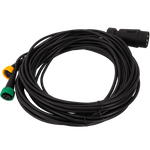 MANTES elektrisk installasjon, tilhengersele, 7m, 7PIN plugg, 2x 5PIN bajonetter