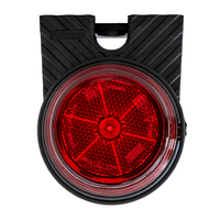 FRISTOM FT-059 LED rød universalmarkeringslykt med vinkelfeste