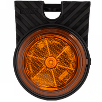 FRISTOM FT-059 LED oransje universalmarkeringslykt med vinkelfeste