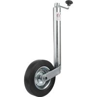 UNITRAILER støttehjul 150 kg 48 mm 505-730 mm