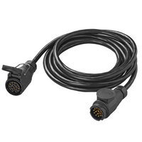 ProPlus 343528 tilhengerforlengelseskabel, 13-pinners plugg/kontakt, 5 m