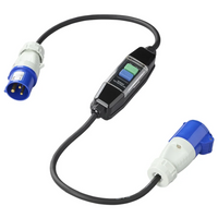 ProPlus 373589 CEE-adapterkabel med differensialsikring 120 cm