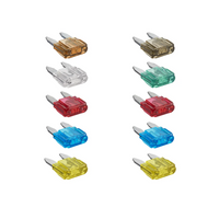 ProPlus 490371S minisikringer av typen blad, blandet 12V/24V, sett med 10 stk.