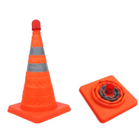 ProPlus 540319 LED trafikkjegle, sammenleggbar varselkjegle, 41 cm