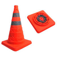 ProPlus 540320 sammenleggbar trafikkjegle varselkjegle 41 cm