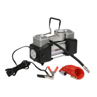 YATO YT-73462 bilkompressor med 250W LED-lampe
