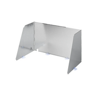 ProPlus 370340V03 Sammenleggbar vindskjerm for campingkomfyrer og -brennere, 37–70 cm