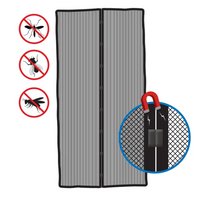Magnetisk myggnett for dører ProPlus beskyttelsesnett (2x) 210x50cm