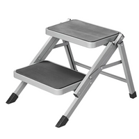 ProPlus 360823V01 Sammenleggbar campingtrapp To-trinns trappetrinn 150 kg