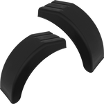 Sett med to halvskjermer til DOMAR DR1013004+DR1013005 tilhenger, hjulkasse 395/220 mm venstre+høyre