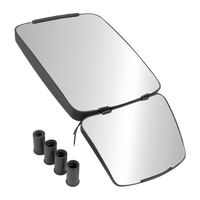 Oppvarmet panoramaspeil PLASTEX LP0435MPE universal 435x223mm