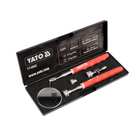 YATO YT-0662 inspeksjonssett, speil, griper, 3 utskiftbare spisser