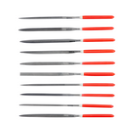 Nålefilsett 10 deler YATO YT-6163 3x140x65mm