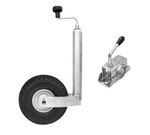 Støttehjul med klemme WINTERHOFF ST48-260LB+KLE48 150kg 48mm 500-710mm