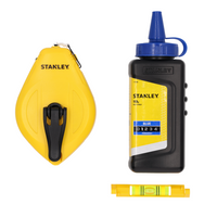 STANLEY STHT47113-0 markeringssett, snor + kritt + vater